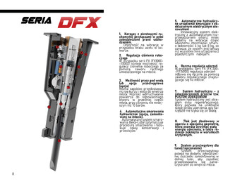 NEU: Hydraulikhammer für Bagger DEMOQ DFX5000 Hydraulic breaker 4850 kg: das Bild 3