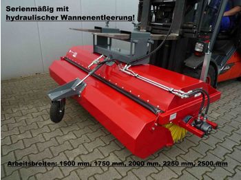 EURO-Jabelmann Staplerkehrmaschinen 1,75 m, einschl. hydr. Entleerung, aus laufe  - Kehrbesen