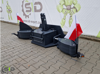 NEU: Gegengewicht für Traktor SID AGRIBUMPER / FRONTGEWICHT Frontbalast Stahlgewicht 430 KG: das Bild 5