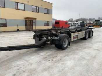Abrollanhänger/ absetzanhänger NTM 3-AXLE MULTILIFT+TIPPER