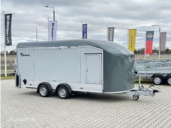 Debon C1000 van cargo 3500 kg 5m closed trailer for 1 car doors - Autotransporter Anhänger