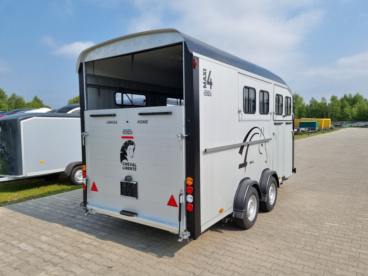 NEU: Pferdeanhänger Cheval Liberté Optimax Maxi 4 horse trailer 3.5T przyczepa na 4 konie siodlarni: das Bild 7