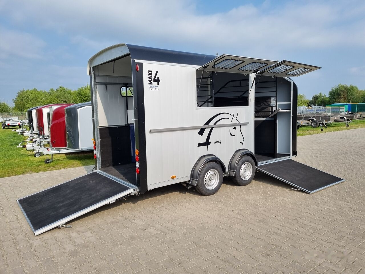 NEU: Pferdeanhänger Cheval Liberté Optimax Maxi 4 horse trailer 3.5T przyczepa na 4 konie siodlarni: das Bild 46