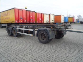 De Kraker BUR10 18W air suspension, BPW, lift axle - Container/ Wechselfahrgestell Anhänger