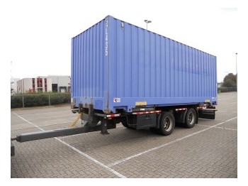 GS Meppel BDF met bak! incl. Container - Container/ Wechselfahrgestell Anhänger