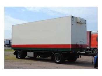 Jumbo 2 AXLE TRAILER WITH CLOSED BOX - Container/ Wechselfahrgestell Anhänger