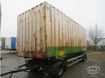  Kel-Berg G 2-axlar Växelflaksläp (container) - Container/ Wechselfahrgestell Anhänger