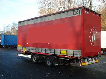 Container/ Wechselfahrgestell Anhänger Krone ZZW 18 Jumbo Volumen 7,82 Code EN 12642 XL: das Bild 1