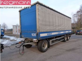 Kögel AN 24, Schiebeplane, Edscha, Bordwände, Deutsch - Planenanhänger