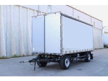  Saxas Pritsche Plane Durchlademöglichkeit - Planenanhänger