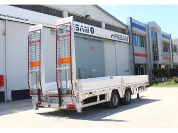 FESAN DRAWBAR TRAILER WITH CENTRAL AXLES - pritschenanhänger/ plattformanhänger