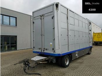 Pezzaioli Menke-Janzen / 3 Stock  - Tiertransporter Anhänger
