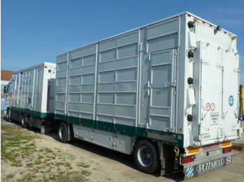 Pezzaioli RBA 22 - 4-Stock  - Tiertransporter Anhänger