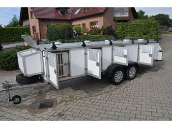 Tiertransporter anhänger WT Metall Hundeanhänger 10 Thermo Boxen