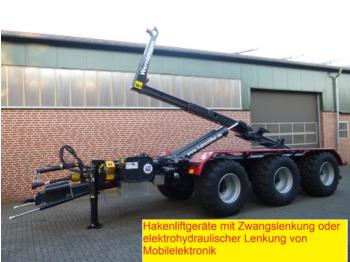 NEU: Abrollanhänger/ Absetzanhänger Wernsmann WH31G mit Zwangsgelenkten Achsen mit Meillerhakenlift: das Bild 1