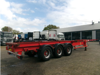 Asca 3-axle container trailer 20-40-45 ft + hydraulics - Container/ Wechselfahrgestell Auflieger: das Bild 4