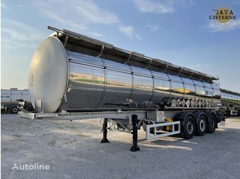 Tankauflieger Für die Beförderung von Chemikalien Bata CISTERNA ADR CHIMICO LAMINOX/MENCI 37.100LT: das Bild 1