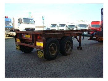 Netam-Freuhauf open 20 ft container chassis - Container/ Wechselfahrgestell Auflieger