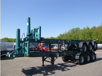 Container/ wechselfahrgestell auflieger Tinsley Stack - 2 x 3-axle container trailer (tipping)