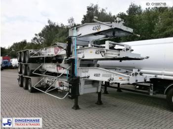 Titan Tank container trailer 20 ft. (3 units € 8000) - Container/ Wechselfahrgestell Auflieger