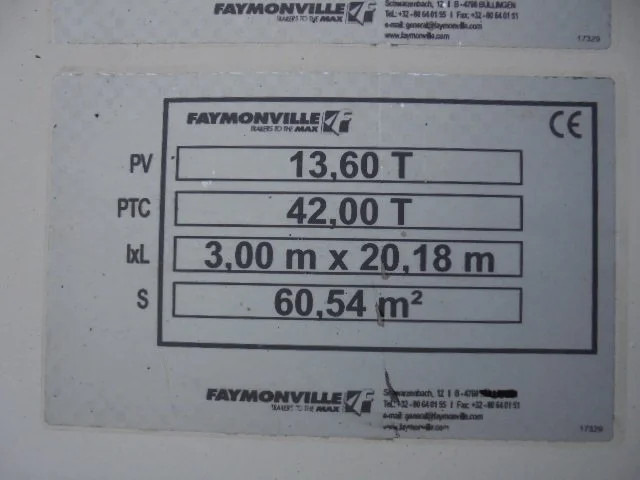 Tieflader Auflieger Faymonville F-S42-1ACA: das Bild 16