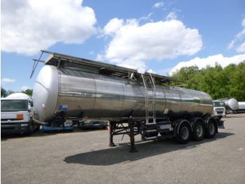 Tankauflieger Für die Beförderung von Lebensmittel Feldbinder Food tank inox 23.5 m3 / 1 comp + pump: das Bild 1