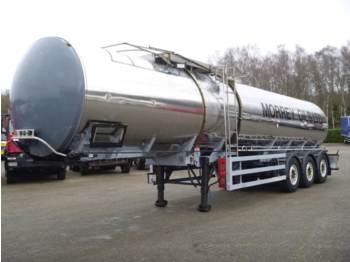 Tankauflieger Für die Beförderung von Kraftstoff Heavy oil tank inox 28.2 m3 / 1 comp: das Bild 1