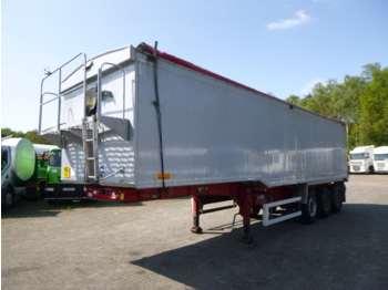 Wilcox Tipper trailer alu 55 m3 + tarpaulin - kipper auflieger