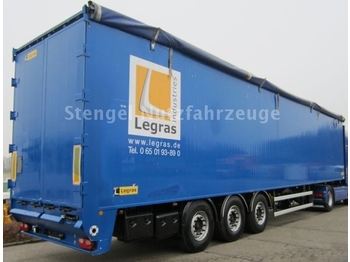  Legras 3-Achs Schubboden 91 cbm / Trennwand - Koffer Auflieger