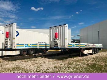 Container/ Wechselfahrgestell Auflieger Krone SDP 27 / BAUSTOFF TWISTLOCK CONTAINER: das Bild 1