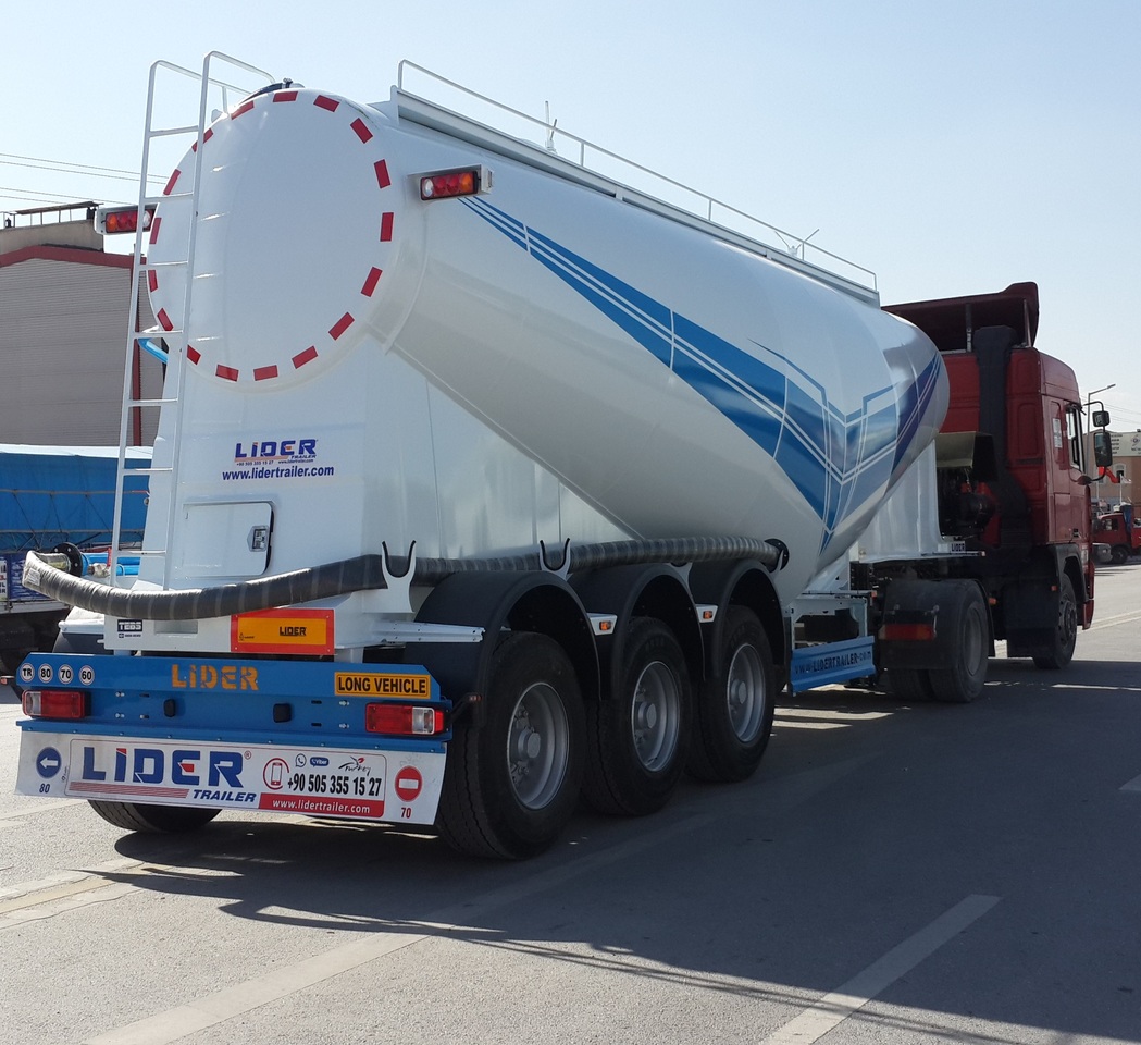 NEU: Tankauflieger Für die Beförderung von Zement LIDER 2023 MODEL NEW CEMENT TANKER: das Bild 13