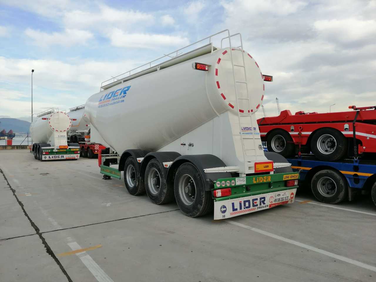 NEU: Tankauflieger Für die Beförderung von Zement LIDER 2023 MODEL NEW CEMENT TANKER: das Bild 18