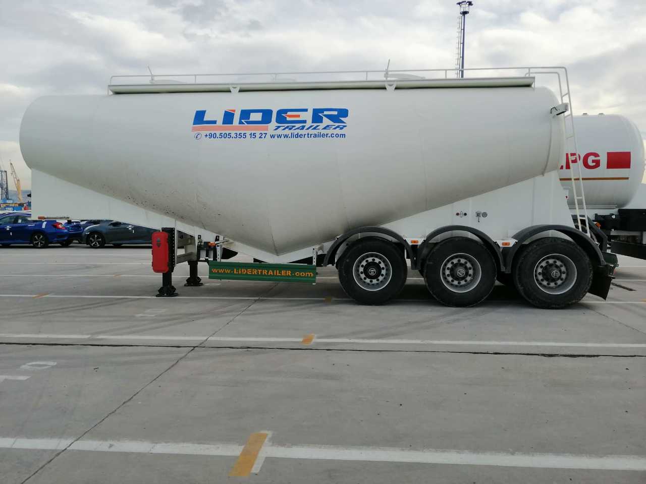 NEU: Tankauflieger Für die Beförderung von Zement LIDER 2023 MODEL NEW CEMENT TANKER: das Bild 17