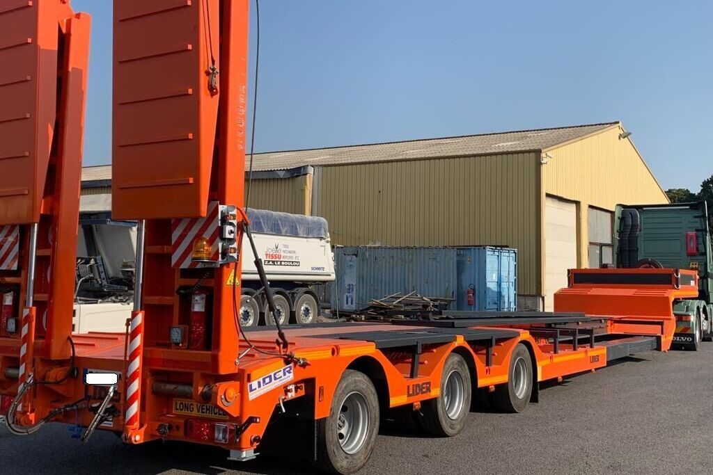 NEU: Tieflader Auflieger LIDER 2023 YEAR NEW LOWBED TRAILER FOR SALE (MANUFACTURER COMPANY): das Bild 1