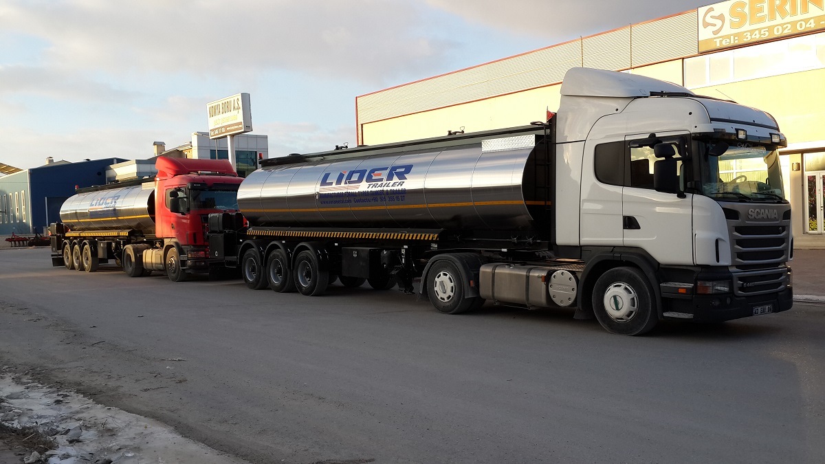 NEU: Tankauflieger Für die Beförderung von Bitumen LIDER 2024 MODELS NEW LIDER TRAILER MANUFACTURER COMPANY: das Bild 2