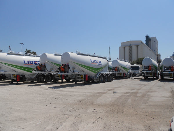 NEU: Tankauflieger Für die Beförderung von Zement LIDER 2024 YEAR NEW BULK CEMENT manufacturer co.: das Bild 8