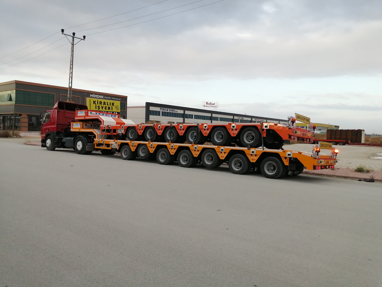 LIDER 2024 YEAR NEW MODELS containeer flatbes semi TRAILER FOR SALE - Leasing LIDER 2024 YEAR NEW MODELS containeer flatbes semi TRAILER FOR SALE: das Bild 1