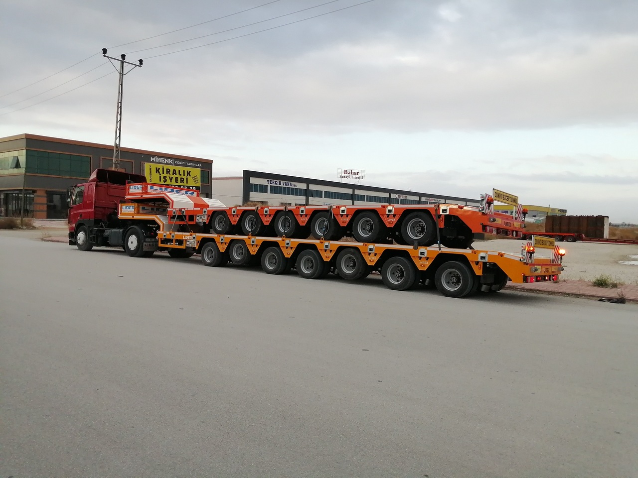 LIDER 2024 YEAR NEW MODELS containeer flatbes semi TRAILER FOR SALE - Leasing LIDER 2024 YEAR NEW MODELS containeer flatbes semi TRAILER FOR SALE: das Bild 12