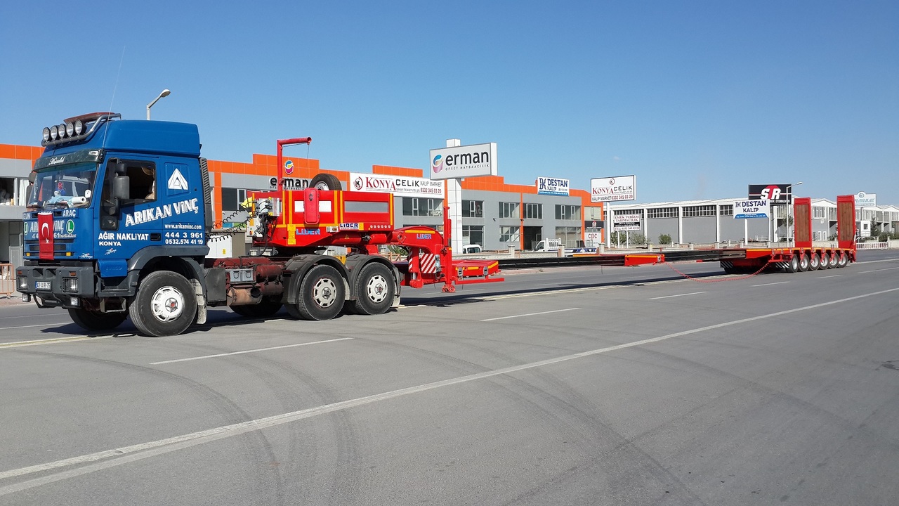 LIDER 2024 YEAR NEW MODELS containeer flatbes semi TRAILER FOR SALE - Leasing LIDER 2024 YEAR NEW MODELS containeer flatbes semi TRAILER FOR SALE: das Bild 2