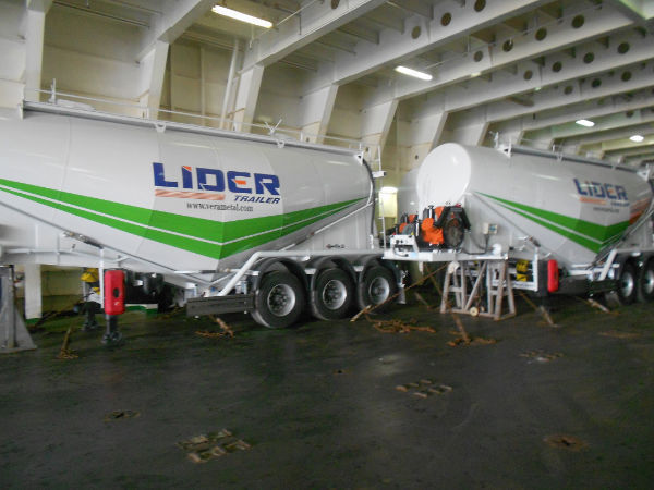 NEU: Tankauflieger Für die Beförderung von Zement LIDER NEW ciment remorque 2023 YEAR (MANUFACTURER COMPANY): das Bild 8