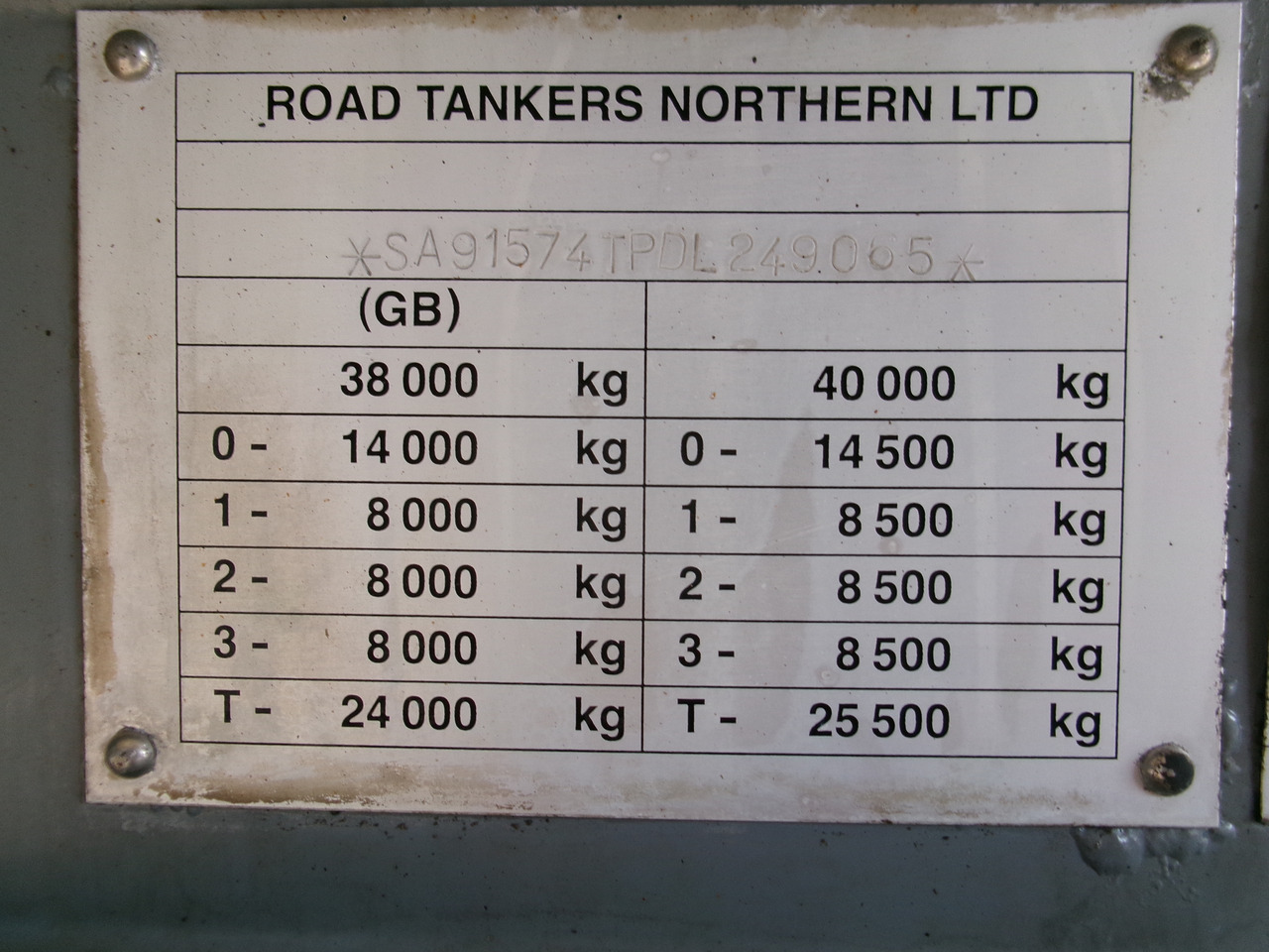 Tankauflieger Für die Beförderung von Kraftstoff Lakeland Tankers Fuel tank alu 42.8 m3 / 6 comp + pump: das Bild 35