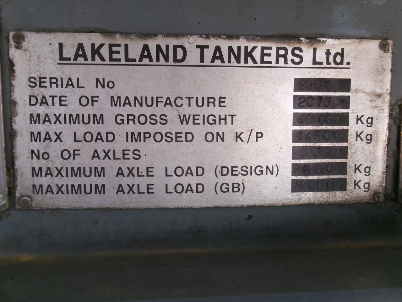 Tankauflieger Für die Beförderung von Kraftstoff Lakeland Tankers Fuel tank alu 42.8 m3 / 6 comp + pump: das Bild 32