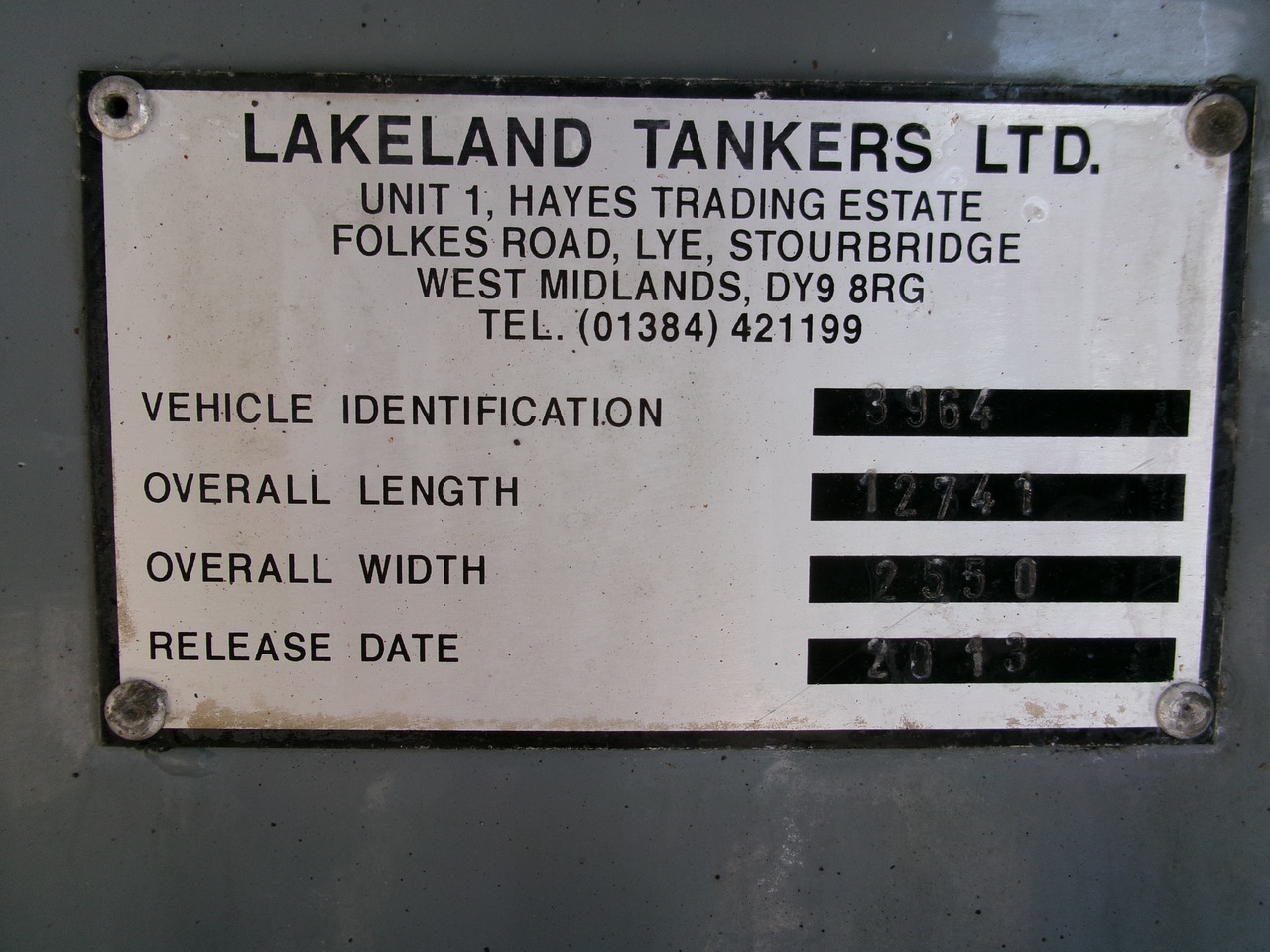Tankauflieger Für die Beförderung von Kraftstoff Lakeland Tankers Fuel tank alu 42.8 m3 / 6 comp + pump: das Bild 34