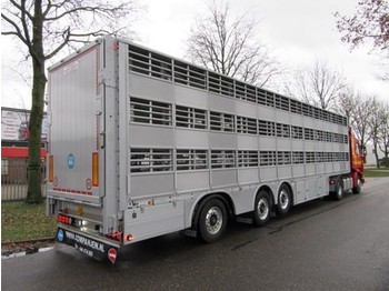 NEU: Tiertransporter Auflieger Pezzaioli SBA 63 S: das Bild 1
