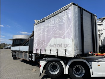 DAPA City trailer with HMF 910 - Pritschenauflieger/ Plattformauflieger