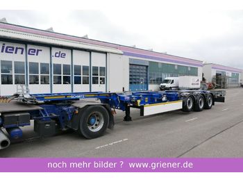 Container/ Wechselfahrgestell Auflieger Schmitz Cargobull SCF 24 G 45 EURO 20/30/40/45 2 x 20 fuss LIFT: das Bild 1