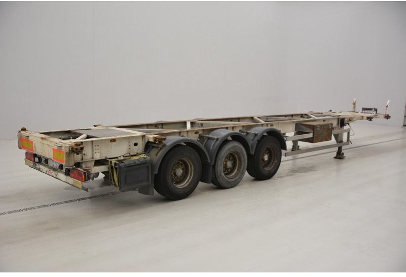 Container/ Wechselfahrgestell Auflieger TURBO'S HOET Skelet 30-40-45 ft: das Bild 4