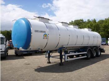 BSLT Food tank inox 32.7 m3 / 4 comp - Tankauflieger