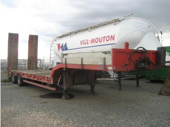 ASCA Machine carrier semi trailer - Tieflader Auflieger