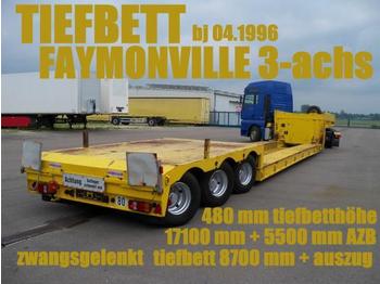 Faymonville FAYMONVILLE TIEFBETTSATTEL 8700 mm + 5500 zwangs - Tieflader Auflieger